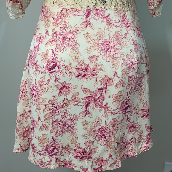 Free people Lucie Mini in Pink Combo Color:Pink Combo NWOT Size:4 - Picture 13 of 16